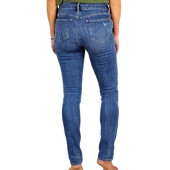 Bullhead Denim Low Rise Skinny Size 7x30 Blue - Picture 4 of 6